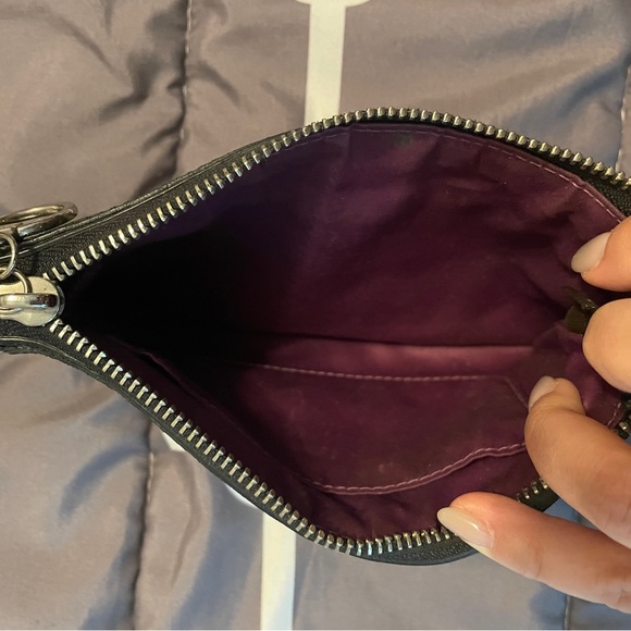 Coach Poppy Clutch in Black - Picture 4 of 5